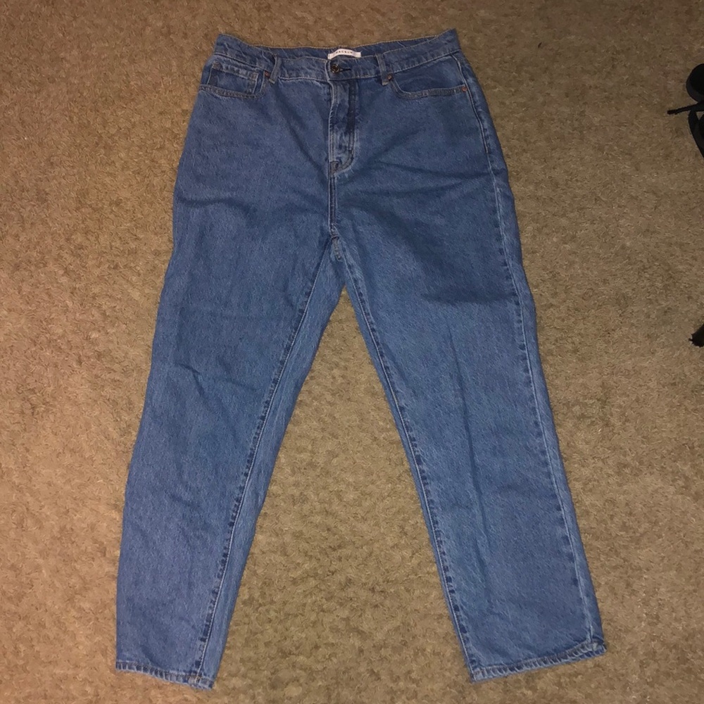 Darker wash jeans